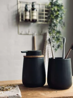 VIAMAJA Alt Til Opvask|Sæbedispensere<Dispenser med pumpe Black - Dolomite