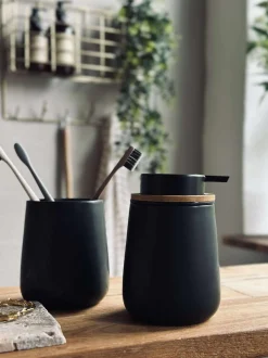 VIAMAJA Alt Til Opvask|Sæbedispensere<Dispenser med pumpe Black - Dolomite