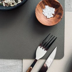 VIAMAJA Dækkeservietter<Dækkeserviet - Vendbar Beige / Taupe