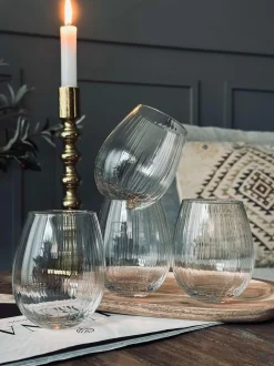 VIAMAJA Krus, Kopper Og Glas<Drikkeglas Ballon - Pakke med 4 stk.