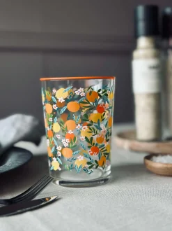 VIAMAJA Krus, Kopper Og Glas<Drikkeglas FLORA - Sæt med 4 glas
