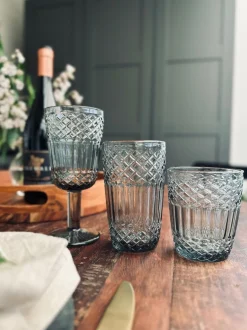 VIAMAJA Krus, Kopper Og Glas<Drikkeglas French grey – Large