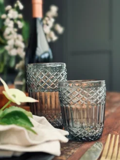 VIAMAJA Krus, Kopper Og Glas<Drikkeglas French grey – Large