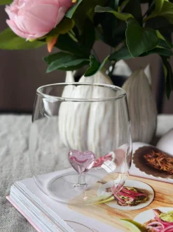 VIAMAJA Krus, Kopper Og Glas<Drikkeglas med hjerte