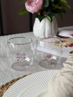 VIAMAJA Krus, Kopper Og Glas<Drikkeglas med hjerte