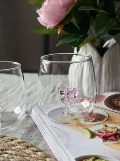VIAMAJA Krus, Kopper Og Glas<Drikkeglas med sløjfe