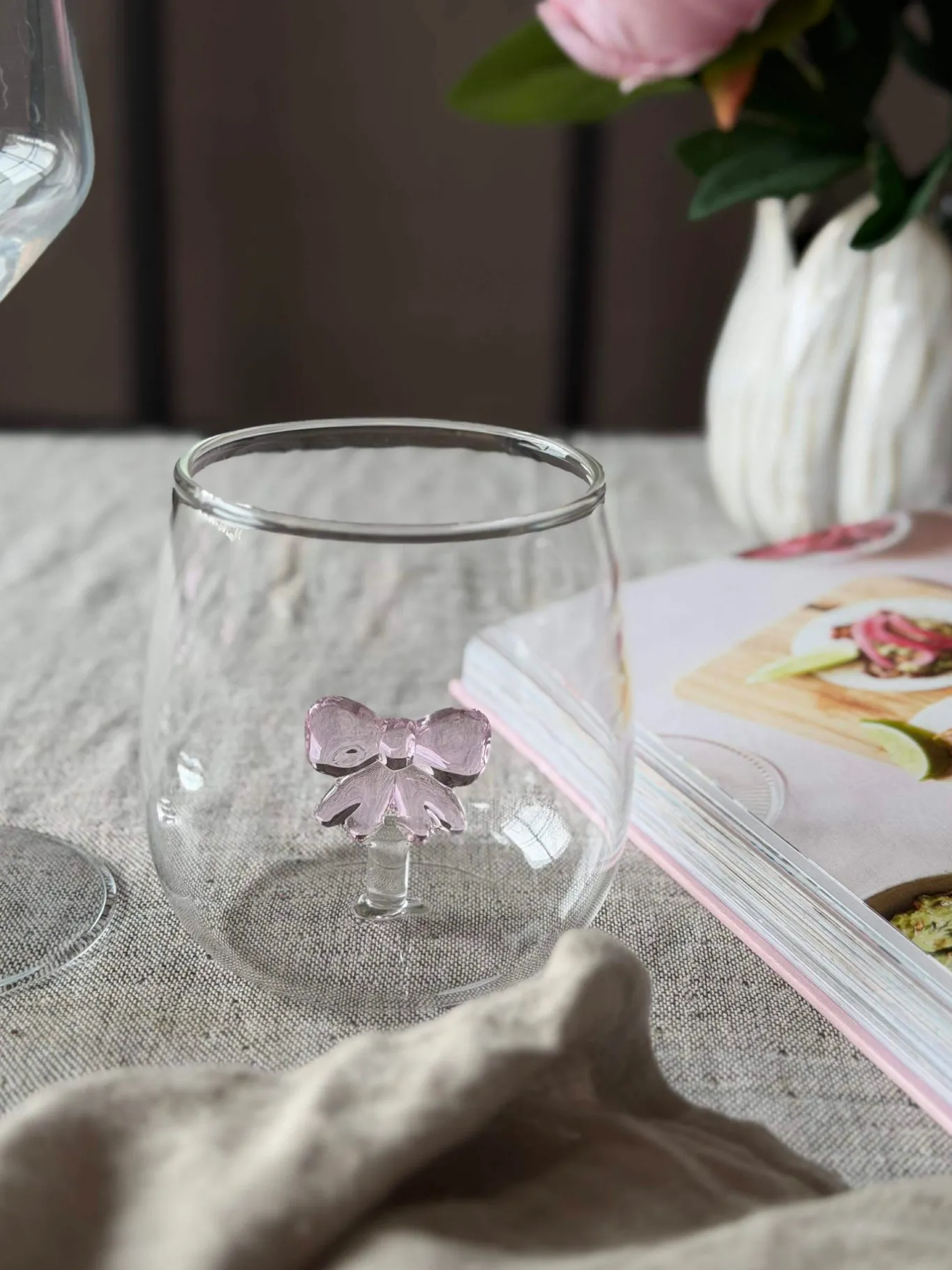 VIAMAJA Krus, Kopper Og Glas<Drikkeglas med sløjfe