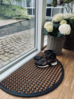VIAMAJA Dørmåtte<Dørmåtte - Natur DOTS halvmåne
