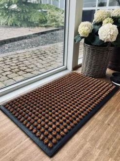 VIAMAJA Dørmåtte<Dørmåtte DOTS Natur - 45x75cm