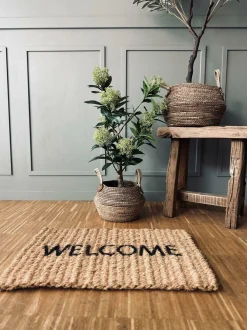 VIAMAJA Dørmåtte<Dørmåtte WELCOME- kokos 40x60cm