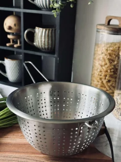 VIAMAJA Rustfrit Stål<Dørslag Si - Rustfrit stål dia 24cm.