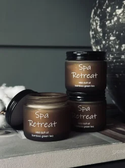 VIAMAJA Sæber Og Duftlys|Tilbehør Til Badeværelse<Duftelys 3 stk – BAMBOO / GREEN TEA