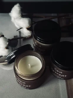 VIAMAJA Sæber Og Duftlys|Tilbehør Til Badeværelse<Duftelys 3 stk – BAMBOO / GREEN TEA