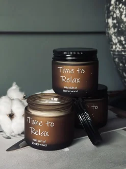 VIAMAJA Sæber Og Duftlys|Tilbehør Til Badeværelse<Duftelys 3 stk – SANDALWOOD