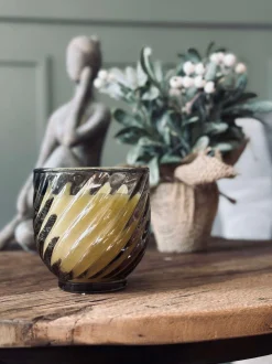 VIAMAJA Lys Og Led|Stearinlys<Duftlys i glas - ABSOLUTE TABAC