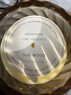 VIAMAJA Lys Og Led|Stearinlys<Duftlys i glas - OUD WOOD