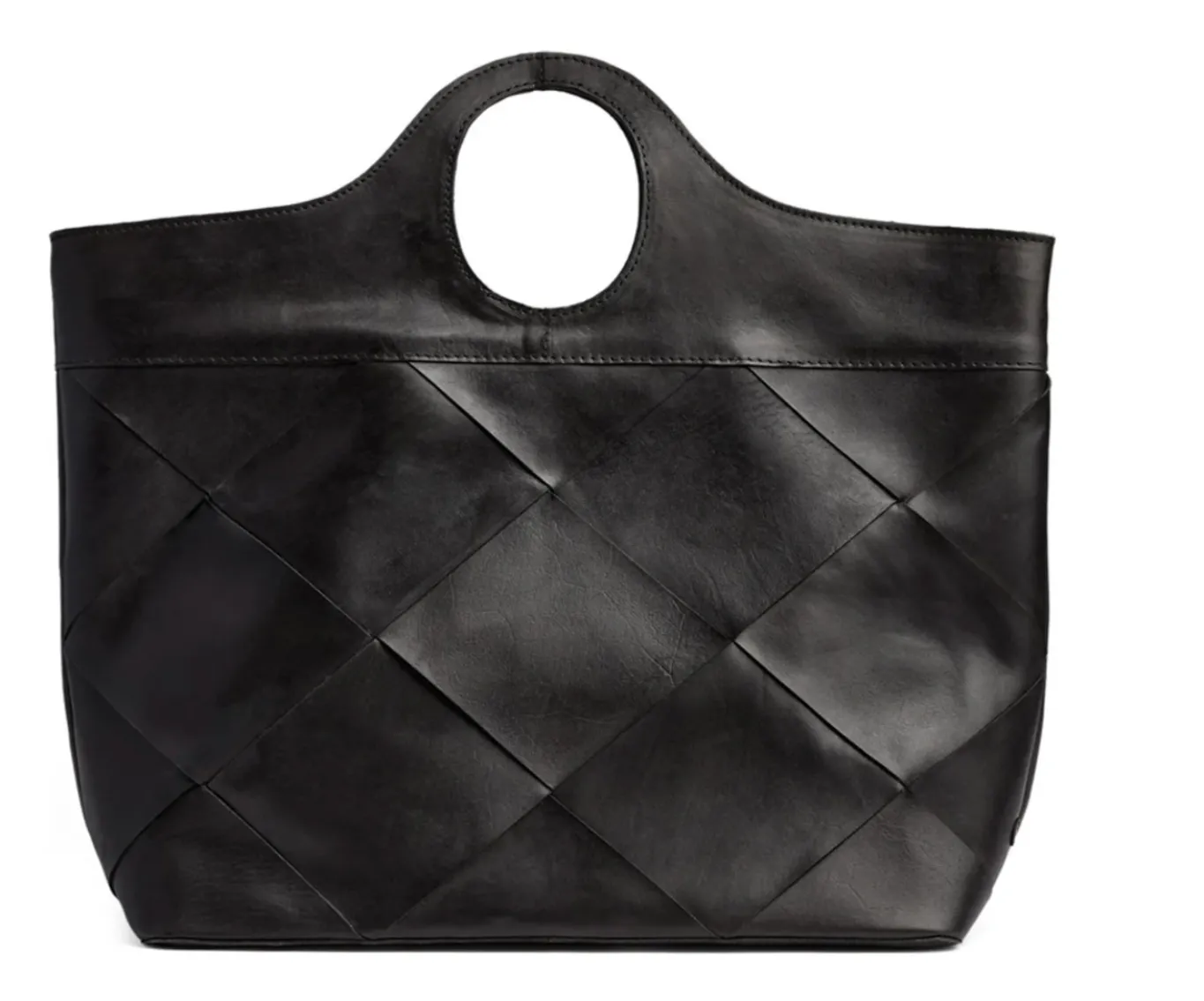 VIAMAJA Skuldertasker|Shoppere<Eksklusiv håndflettet shopper - Black