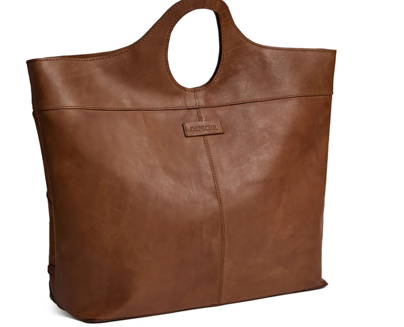 VIAMAJA Shoppere<Eksklusiv håndflettet shopper - Soft cognac