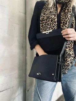 VIAMAJA Cross Body|Læder Tasker<Elegant crossover - Kalveskind