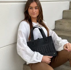 VIAMAJA Læder Tasker<Elegant håndtaske - Black
