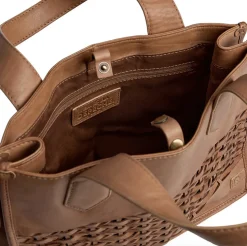 VIAMAJA Cross Body|Læder Tasker<Elegant håndtaske - Camel