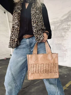 VIAMAJA Cross Body|Læder Tasker<Elegant håndtaske - Camel