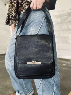 VIAMAJA Cross Body|Læder Tasker<Elegant skuldertaske - Kalveskind