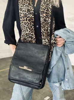 VIAMAJA Cross Body|Læder Tasker<Elegant skuldertaske - Kalveskind