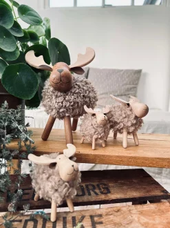 VIAMAJA Pynte Genstande|Jul<Elg Beige - Large