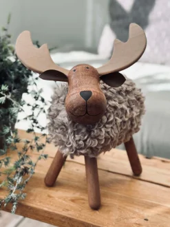 VIAMAJA Pynte Genstande|Jul<Elg Beige - X-Large