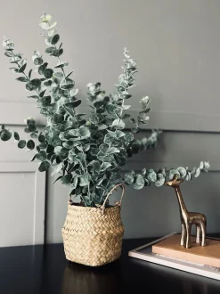 VIAMAJA Blomster<Eucalyptus med kurv