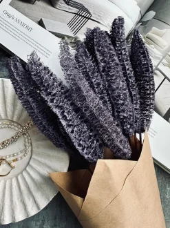 VIAMAJA Blomster|Restparti<Evighedsbuket - Luffa Lilla