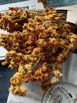 VIAMAJA Blomster<Evighedsbuket Gypsy Gylden