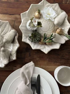 VIAMAJA Påske|Fugleliv<Fad med fugle – White
