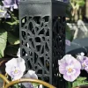 VIAMAJA Udendørs Led|Led Solceller<Fakkel med solceller – Black square