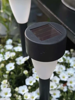 VIAMAJA Udendørs Led|Led Solceller<Fakkel med solceller – Sæt med 4 stk.