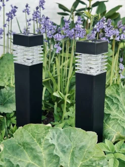 VIAMAJA Udendørs Led|Led Solceller<Fakkel med solceller – Sæt med 4 stk