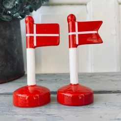 VIAMAJA Højtider<Flag dannebrog keramik - 13cm