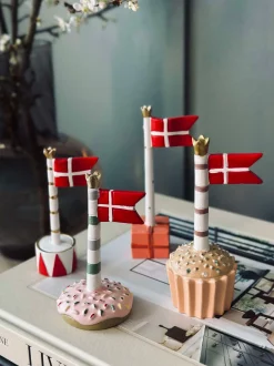 VIAMAJA Højtider<Flag til fødselsdag - 2 stk.