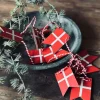 VIAMAJA Højtider|Jul<Flagguirlande i træ - 10 flag