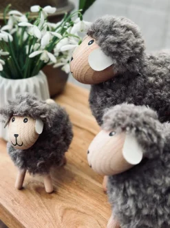 VIAMAJA Pynte Genstande|Påske<Får Grå / taupe – Stor