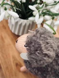 VIAMAJA Pynte Genstande|Påske<Får Grå / taupe – Stor