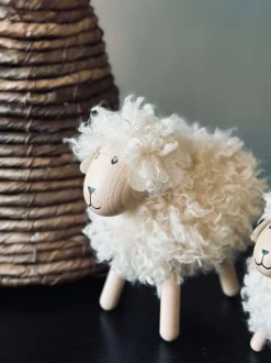 VIAMAJA Pynte Genstande|Påske<Får langhåret - Natur Stor