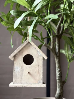 VIAMAJA Fugleliv|Sommerhus<Fuglehus i træ - Lys Grå