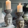 VIAMAJA Lysestager<Fyrfadsstage Buddha Big - MIX