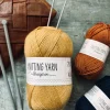 VIAMAJA Strik Og Hækling<Garn Akryl 200 gram - Gul