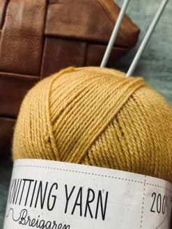 VIAMAJA Strik Og Hækling<Garn Akryl 200 gram - Gul