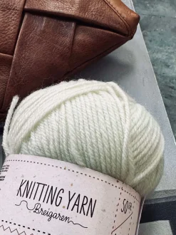 VIAMAJA Strik Og Hækling<Garn Polyester 50 gram - Creme