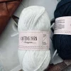 VIAMAJA Strik Og Hækling<Garn Polyester 50 gram - Hvid