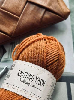VIAMAJA Strik Og Hækling<Garn Polyester 50 gram - Orange